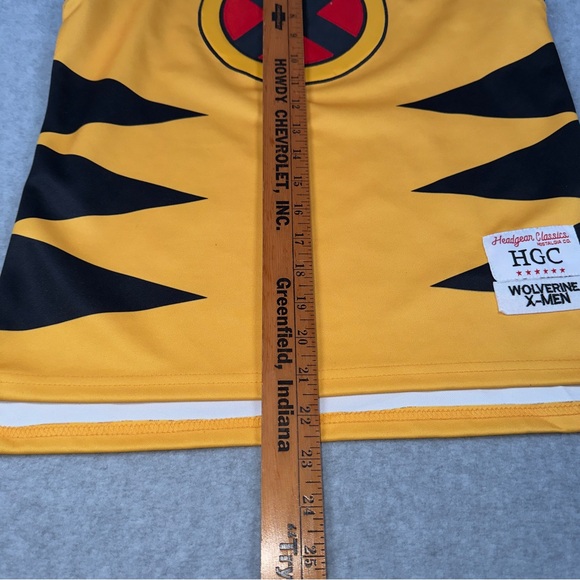Wolverine X-Men Headgear Classics Basketball Jersey MEDIUM EUC DC COMICS HGC - Picture 6 of 9